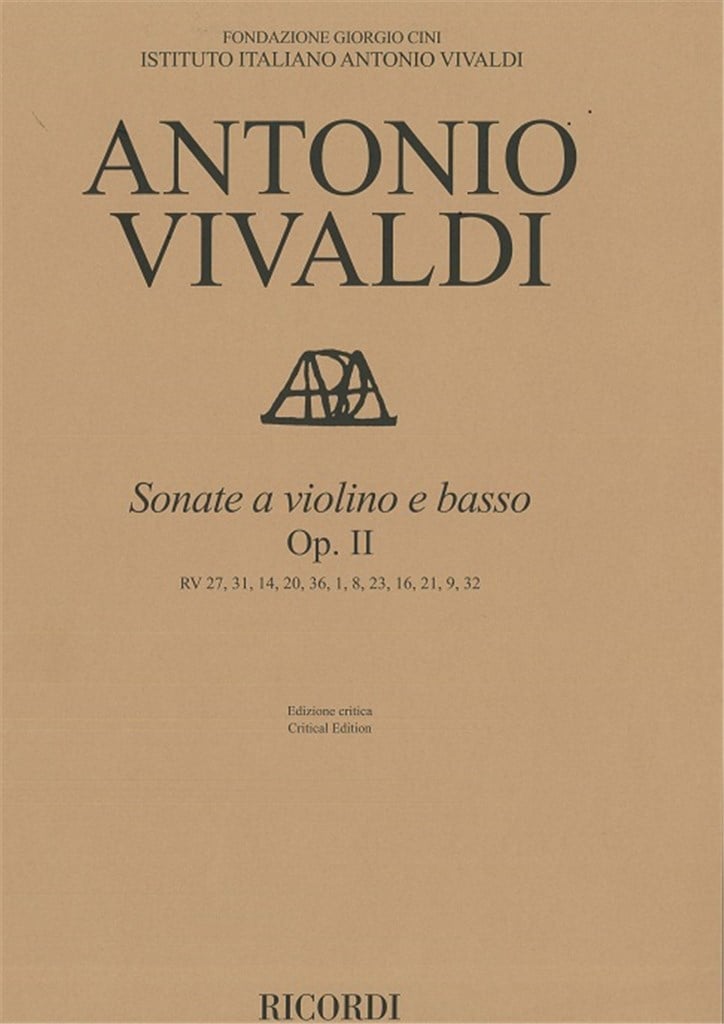 Sonate a violino e basso, Op. II